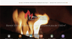 Desktop Screenshot of magiedufeu.ch